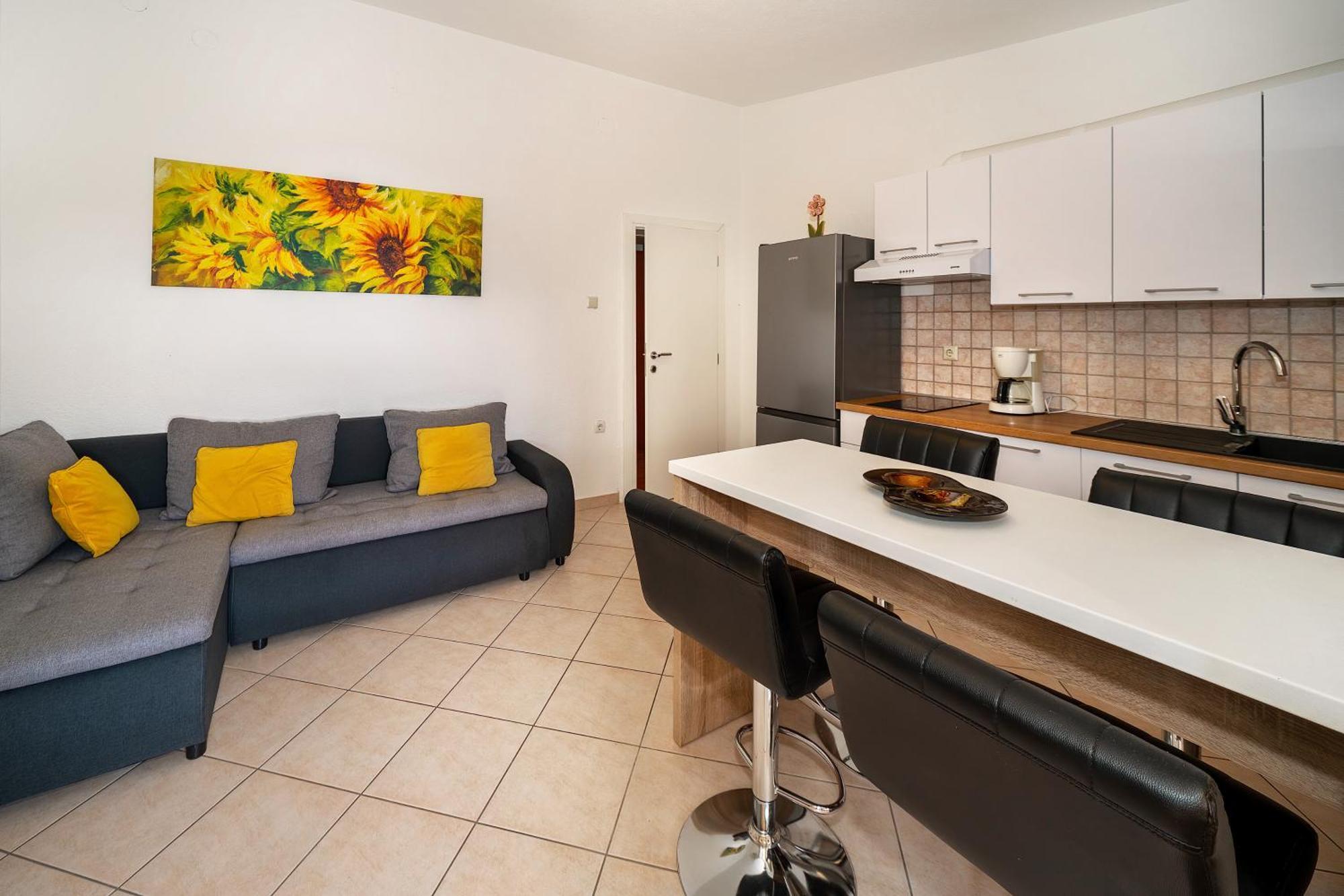 Apartments Dujmovic With Terrace Baška Exterior foto
